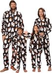 YEAXLUD Halloween Family Matching Pajamas Adult Women