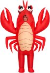 KOOY Inflatable Lobster Costume Adult, Inflatable