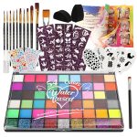 Pintada 54 Color Face Painting Kit for Kids - Non Toxic