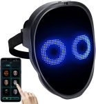 brookhaus Led Mask, Bluetooth App Controlled Halloween