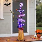 Yinhua Halloween Decorations Indoor Outdoor, Wooden