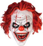 Halloween Scary Clown Realistic Horror Joker Mask for
