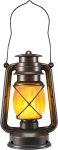 Vivid Flame LED Lantern - Outdoor & Garden Decoration,