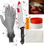 Halloween Decorations, 5Pcs Scary Party Decor Prop