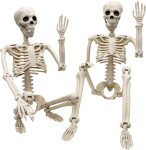 2 Pack 36"Halloween Skeleton - 3 ft Life Size Human