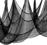 Nirohee 315 x 85 Halloween Black Creepy Cloth,Spooky