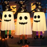 3 Packs Halloween Decorations Outdoor, Hanging Ghosts