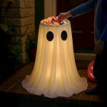 Halloween Door Decorations - Glowing Ghost Candy Holder