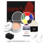 Halloween Scar Makeup, FX Makeup Kit with 5 Color