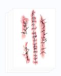 Horror Realistic Fake Bloody Wound Stitch Scar Scab