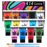 Bowitzki 14 Colors Face Body Paint Set Cream Makeup