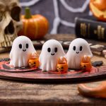3pcs Halloween Decorations Indoor- Cute Ghost with