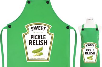 MOVINPE Condiment Apron Sauce Costumes– Halloween Funny