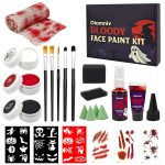 Oiomniv 23 Pcs Halloween Zombie Makeup Kit - SFX Face