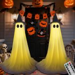 Halloween Decorations Outdoor Ghost Kit - 2 Pack DIY