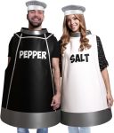 HooLing 2Pcs Couples Halloween Costumes for Adults