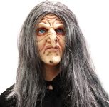Halloween Scary Latex witch Mask Realistic Old Man
