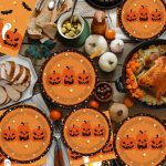 Halloween Party Plates & Tableware Set - Spooky