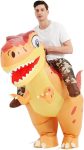 COMIN Adult Inflatable Dinosaur Costume Riding T Rex