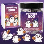 Positive Ghost Affirmation Jar – Emotional Support