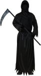 Grim Reaper Costume Set for Adult Men,Scary Phantom