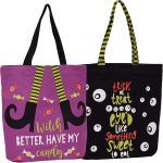 DII unisex-adult Reusable Halloween Tote Bags for Trick