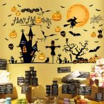 Happy Halloween Removable Wall Stickers Window Clings