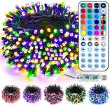 Brizled Color Changing Christmas Lights, 33ft 100 LED
