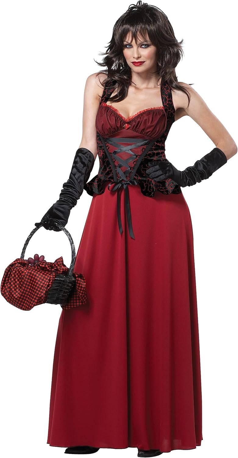 1769832069 951 California Costumes Womens Dark Red Riding Hood Adult Review Halloween