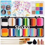 Face Painting Kit for Kids Adults 12X10gm Split Cake
