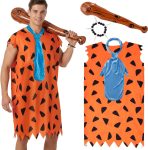 Mens Caveman Halloween Costumes for Adults Womens Funny