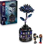 LEGO Wednesday Black Dahlia Flower Building Toy -