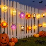 ShellKingdom Halloween Decorations String Lights, 20