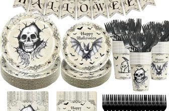 Halloween Party Supplies Halloween Skull Bats Tableware