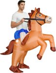 Stegosaurus Inflatable Costume Adult Ride On Horse