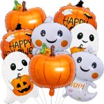 8 PCS Halloween Party Decorations, Cute Halloween