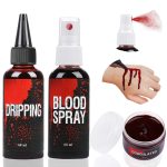 Fake Blood Set, 2.1oz Fake Blood Spray and 2.1oz
