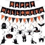 Halloween Party Decorations Set，Including Happy