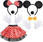 Humairc Mouse Costume, Mouse Tutu Skirt Headband with