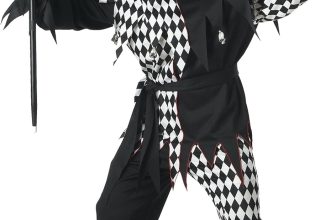 California Costumes Adult Dark Jester Costume