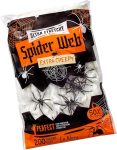 Ultra Stretchy Halloween Spider Web Decoration with