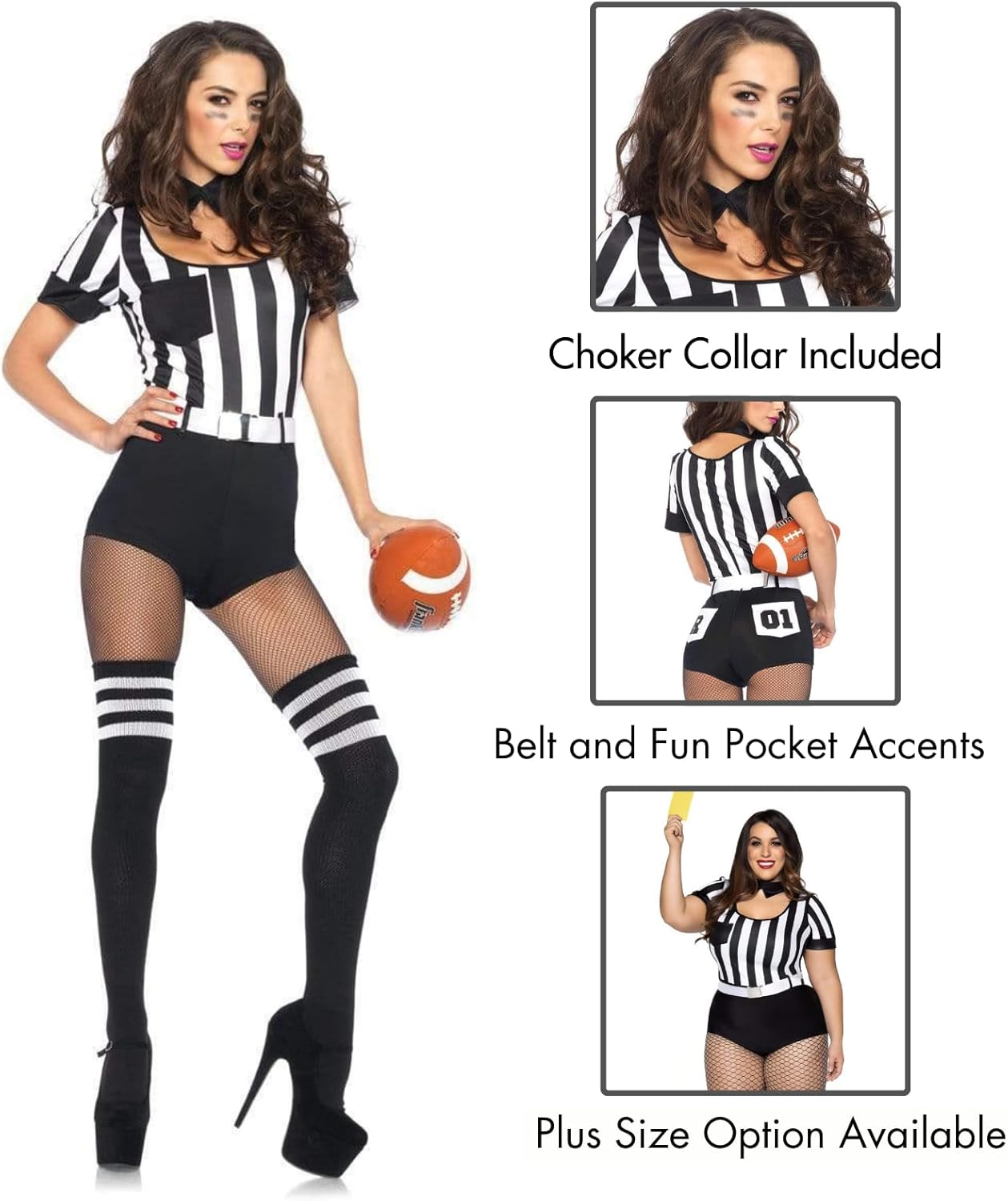 1769851989 786 Leg Avenue Romper Set Sexy Sports Halloween Costume For Review Halloween