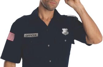 Rubie's Costume Heroes And Hombres Police Uniform Shirt