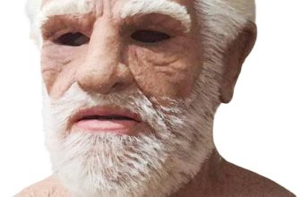 Realistic Old Man Mask Halloween Mask Scary Latex Old