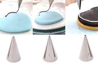 3-Piece Extra-Fine CAKE DECORATING TIPS SET¨C Meringue
