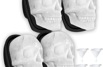 Extra Large 3D Skull Ice Cube Mold Silicone Ice Molds