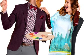 Xtinmee 11 Pcs 80s Painter Landscape Costume Halloween