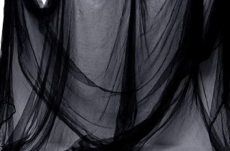 Halloween Black Creepy Cloth 315 x 79 inch Spooky