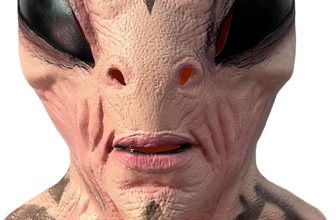 Alien Mask, Scary Latex Realistic UFO Alien Face Masks