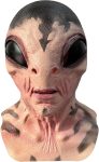 Alien Mask, Scary Latex Realistic UFO Alien Face Masks